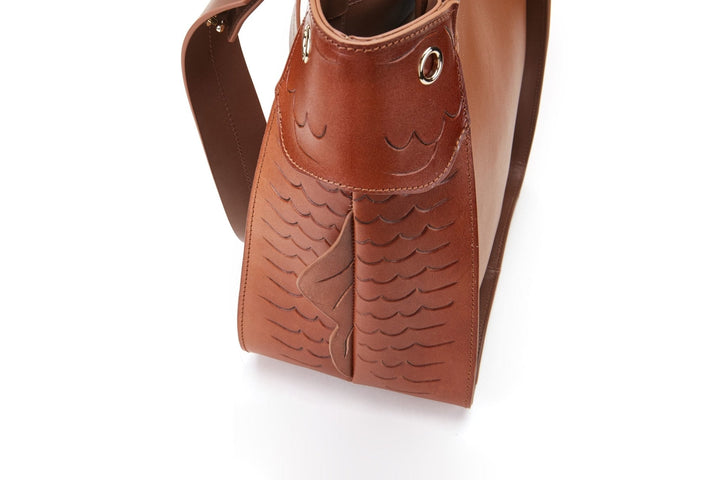 Carp Brown Shoulder Bag