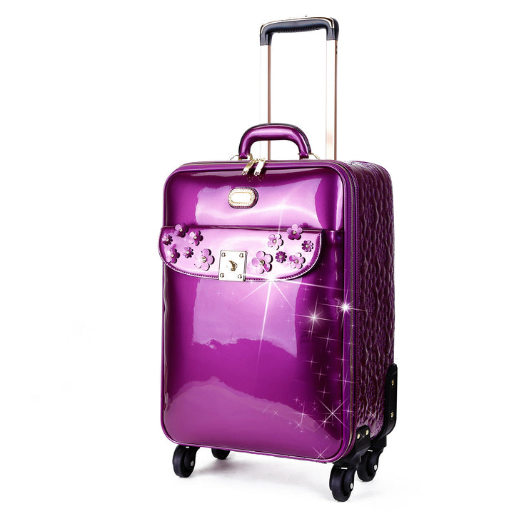 Floral Sparx Light Weight Spinner Luggage