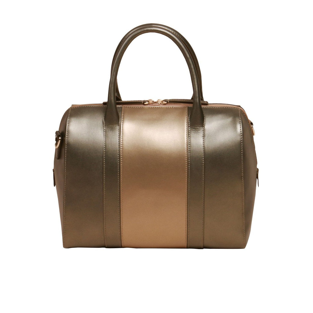 Calligraphy Green Satchel