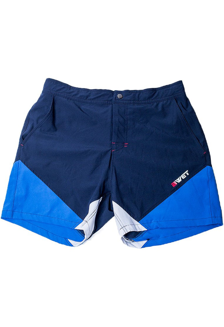 Eco-Friendly Beach Shorts "Butterfly" Side Pockets and Back Zipper Pocket