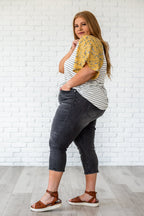 Judy Blue Alright With Me Women's Capri Jeans