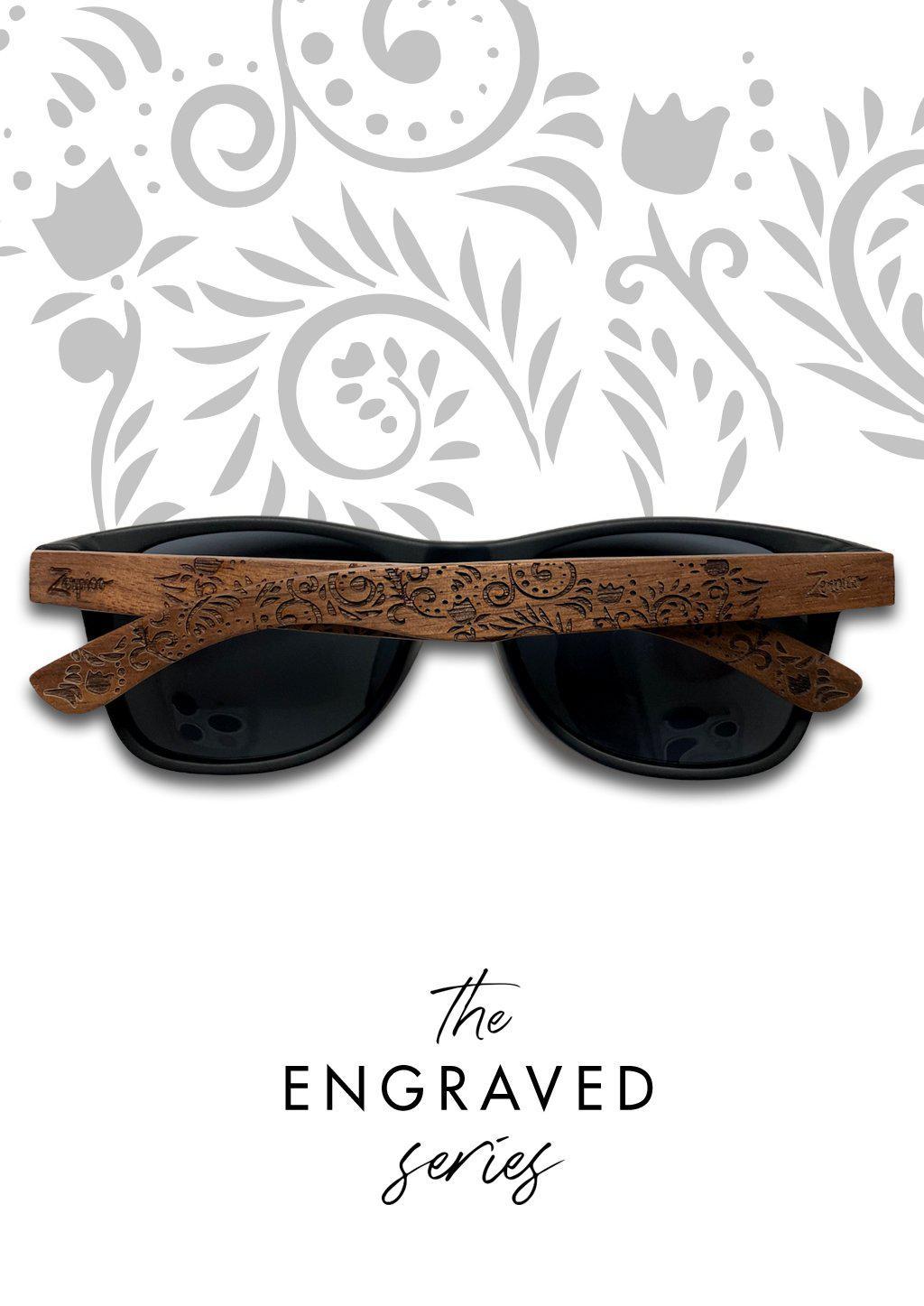 Eyewood Engraved Wooden Sunglasses | Oasis