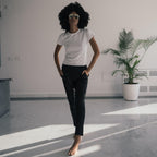 Sandra Milano Black Soft Leather Ladies Trousers