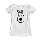 Snowy (Milou), Wire Fox Terrier From Tintin T-Shirt