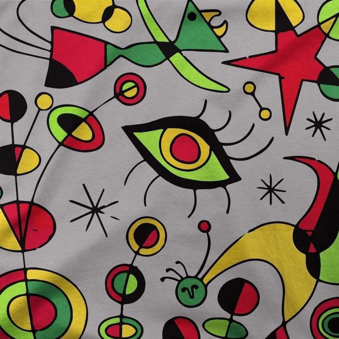 Joan Miro Peces De Colores Artwork T-Shirt
