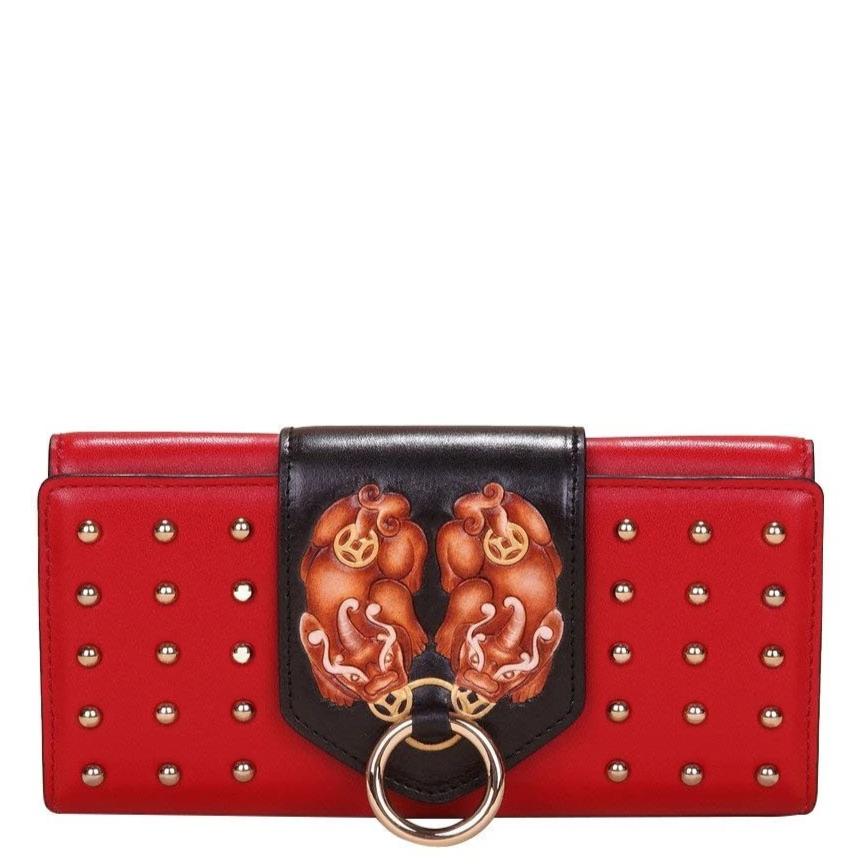 PX (PiXiu) Red Continental Purse