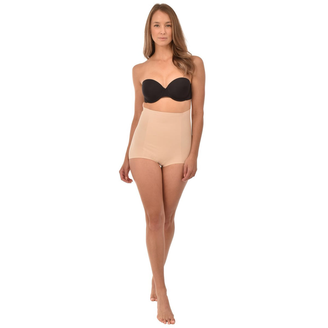 High Waist Full Brief Shaper Nude