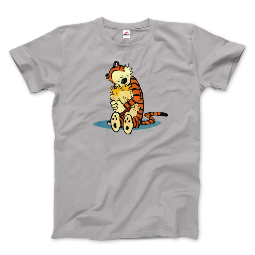 Calvin and Hobbes Hugging Artwork T-Shirt Men & Women