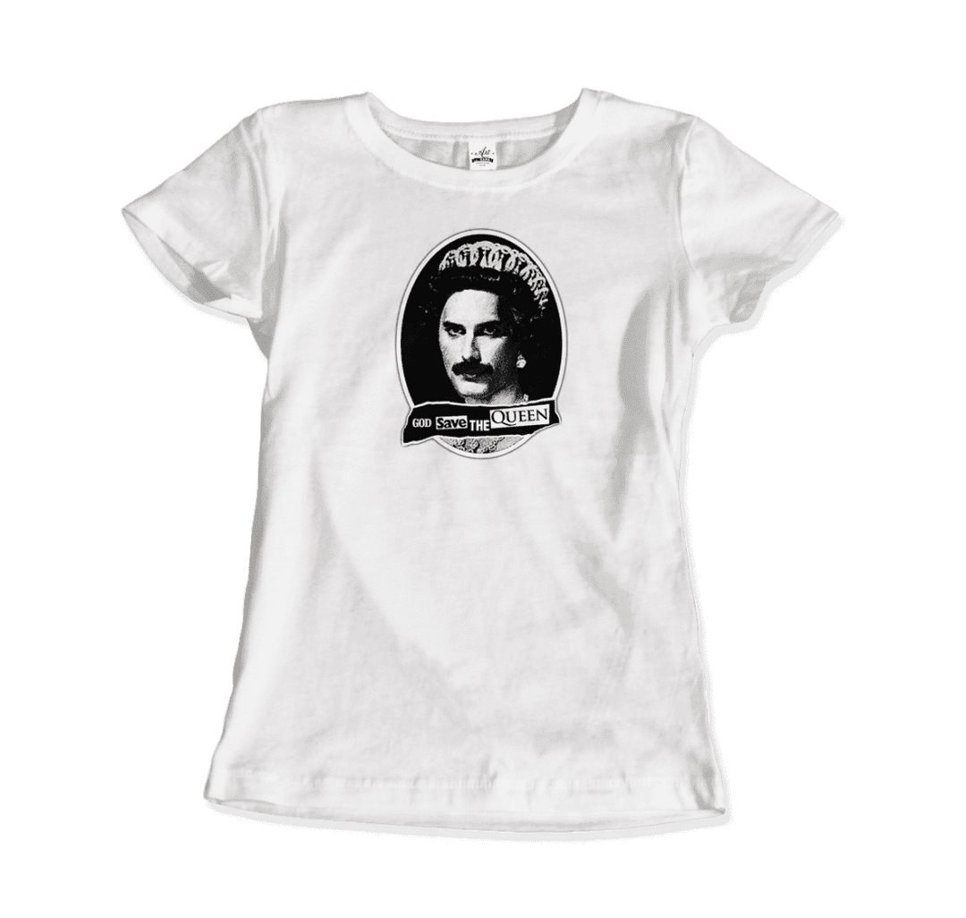Freddie Mercury God Save the Queen Parody T-Shirt