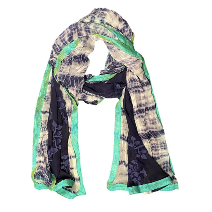 One of a Kind Pure Silk Chiffon Scarves Limited Edition