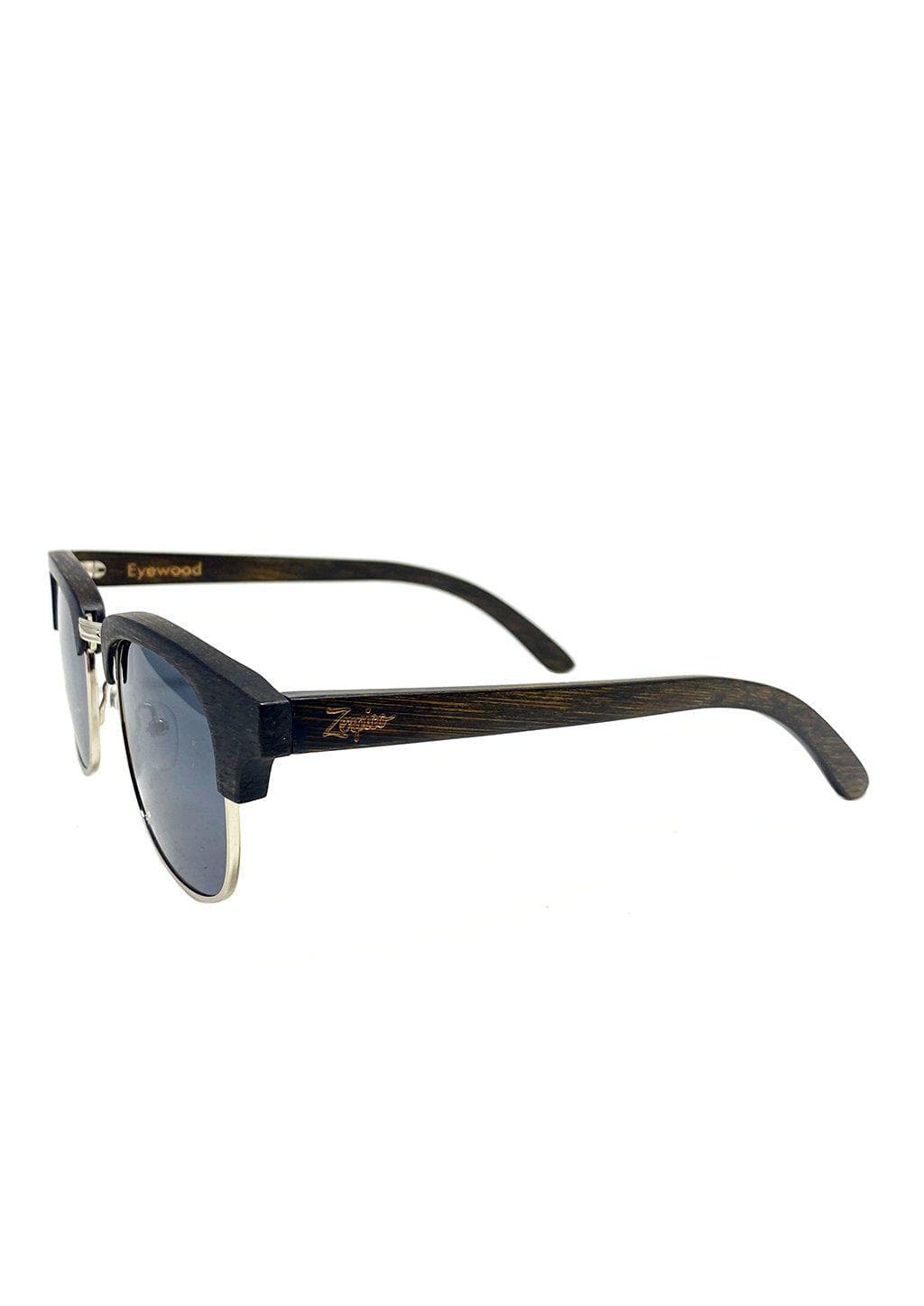 Eyewood Full Wood Clubmaster Skyler Sunglasses