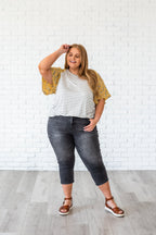 Judy Blue Alright With Me Women's Capri Jeans