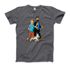 Tintin, Snowy and Captain Haddock Artwork T-Shirt