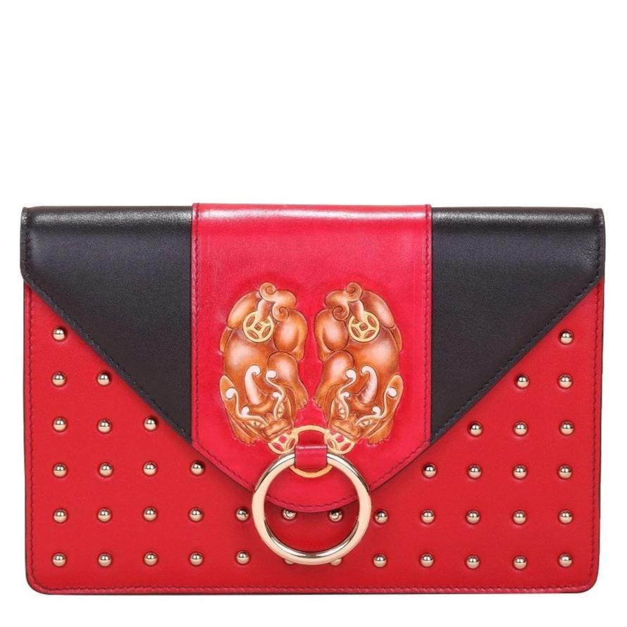 PX (PiXiu) Red Crossbody Clutch