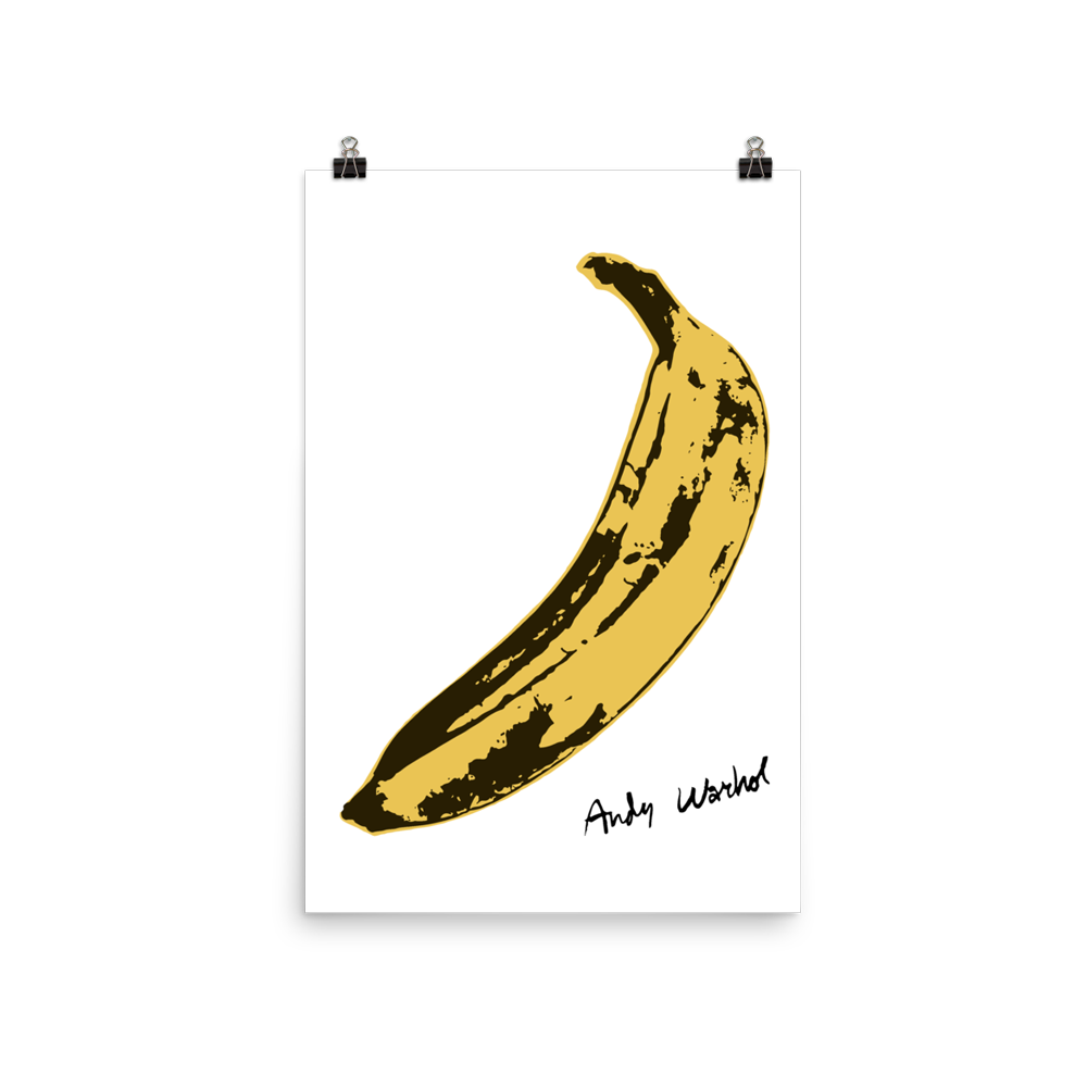 Andy Warhol's Banana, 1967 Pop Art Poster