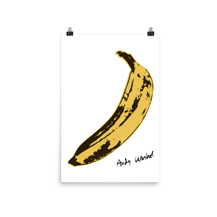 Andy Warhol's Banana, 1967 Pop Art Poster