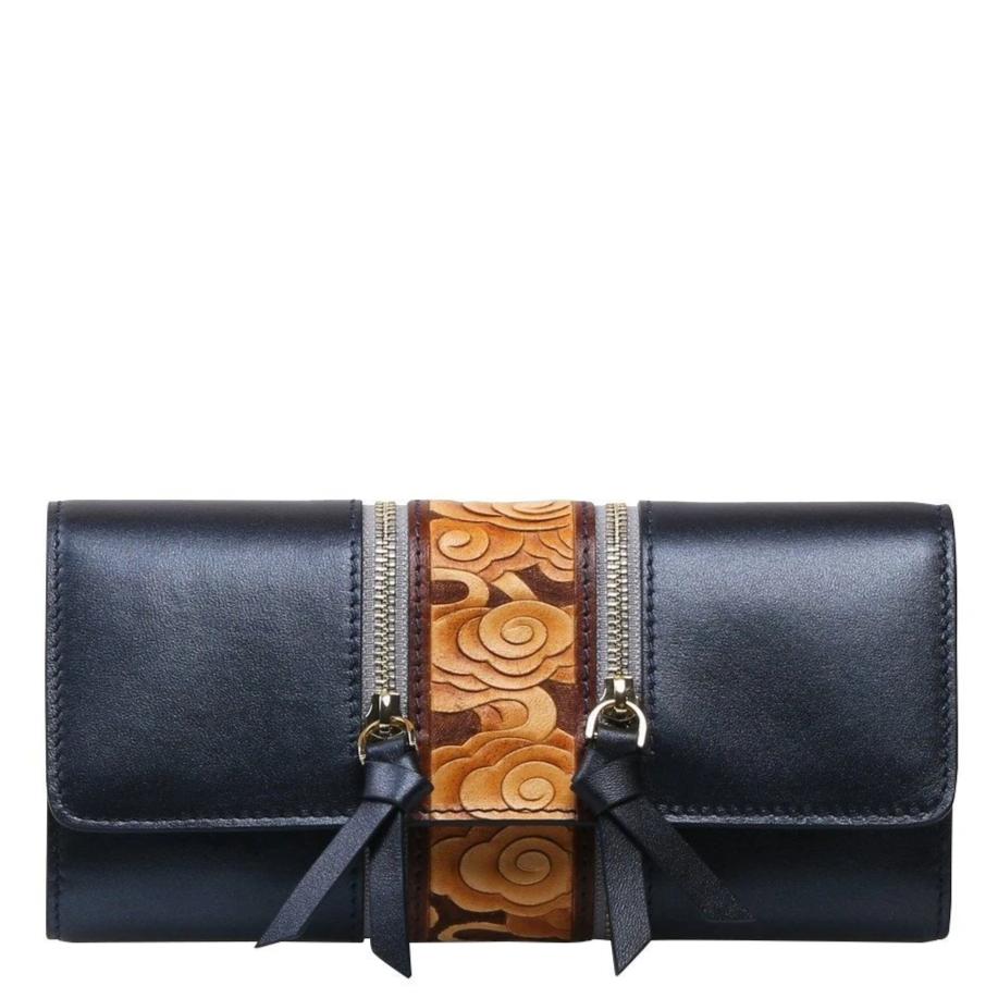 Cloud Blue Continental Purse