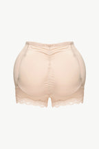 Full Size Lace Trim Shaping Shorts