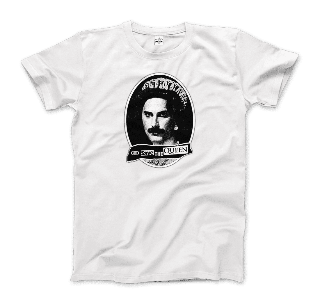 Freddie Mercury God Save the Queen Parody T-Shirt
