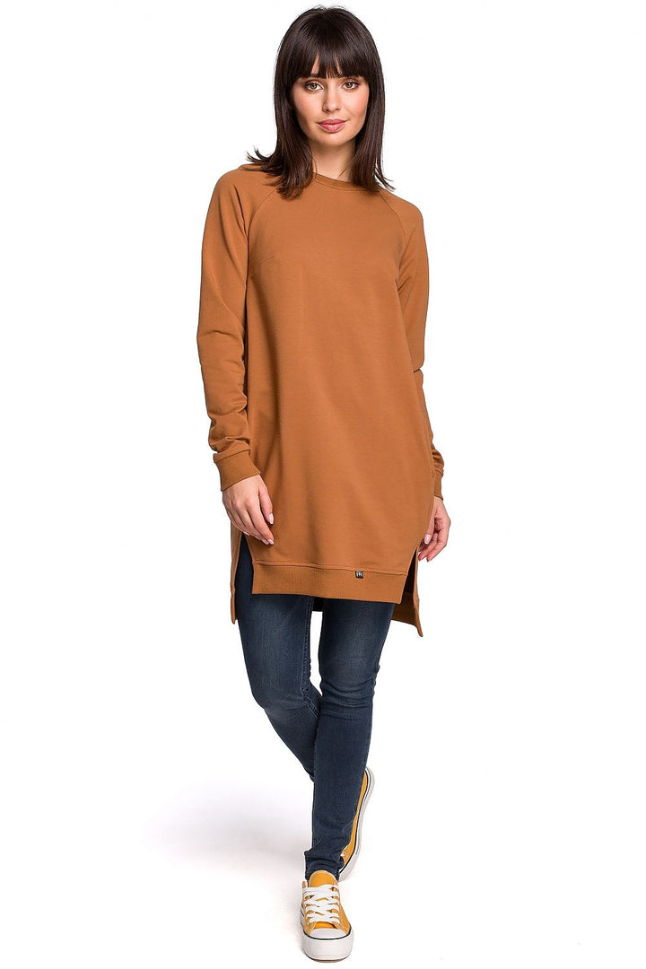 Oversized Women's Sweatshirt Mustard