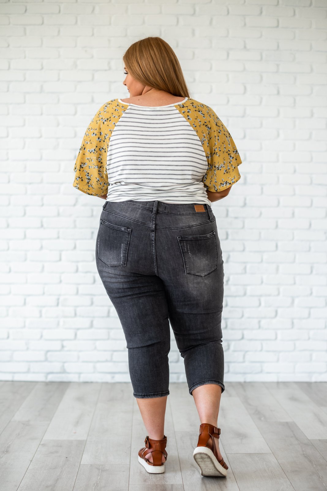 Judy Blue Alright With Me Women's Capri Jeans