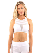 Laguna Set Leggings & Sports Bra in White