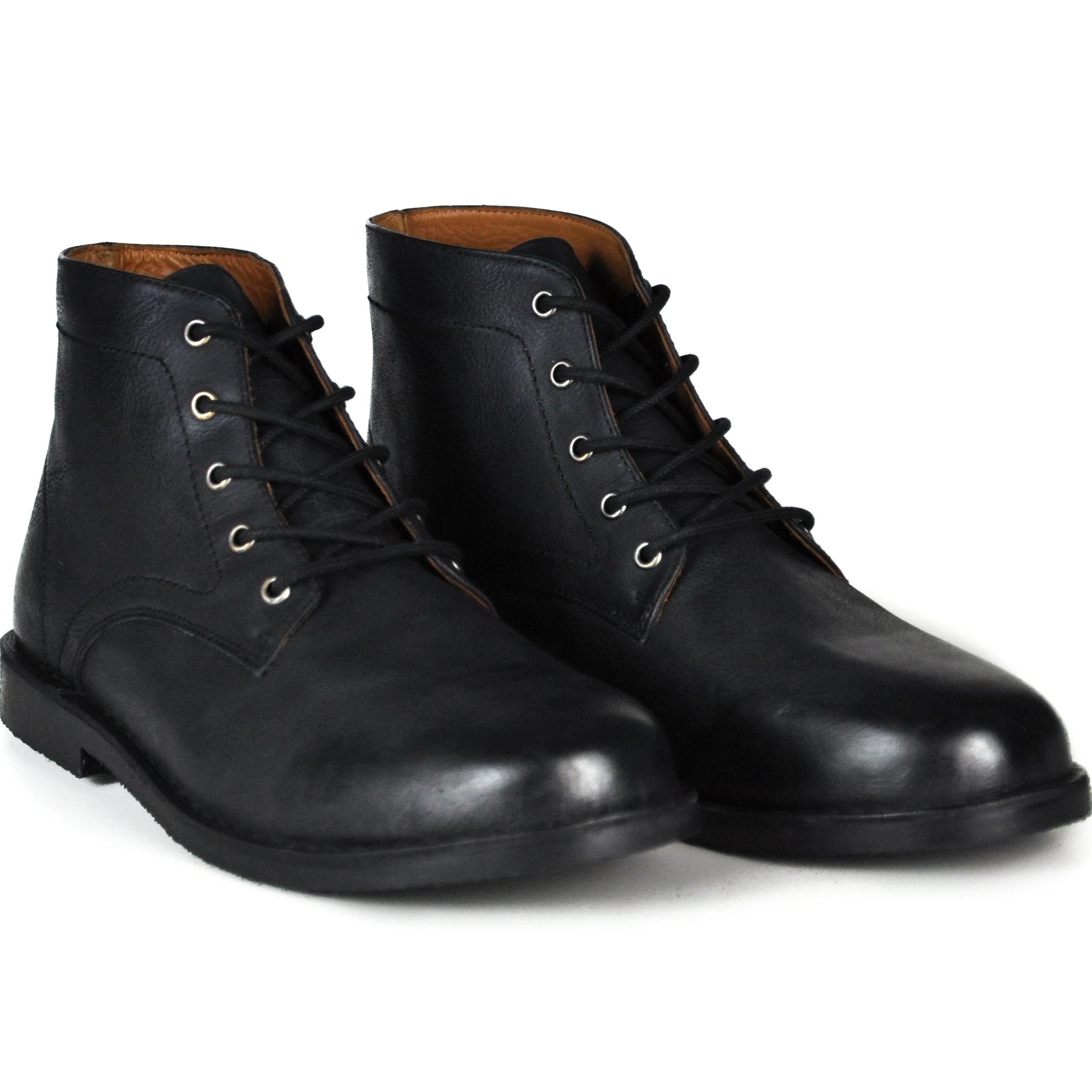 The Grover Men's Boot in Black Leather