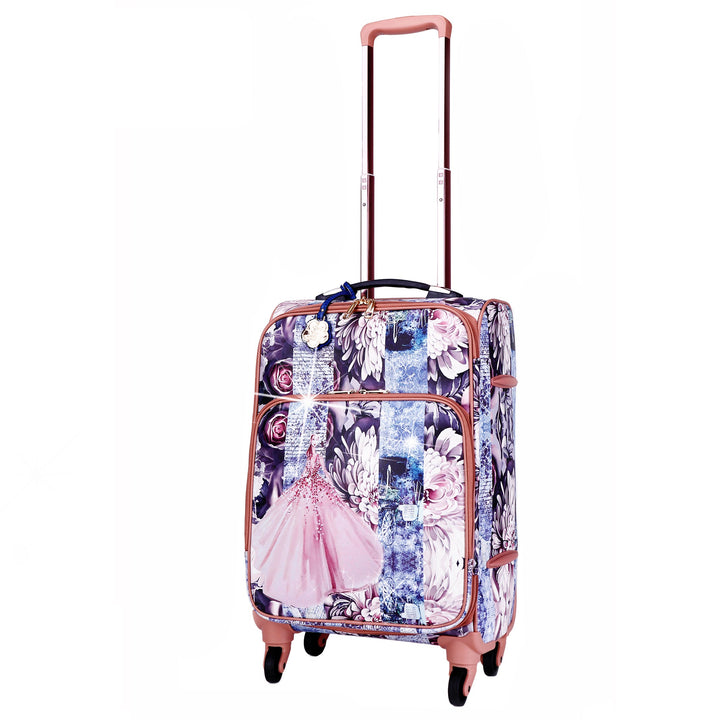 Blossomz Carry-On Wheeled Luggage