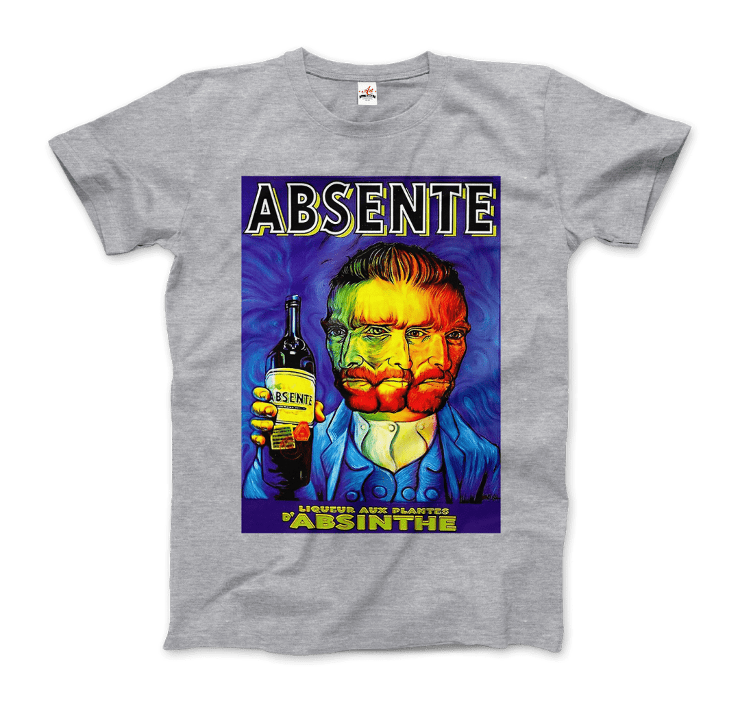 Absente, Vintage Absinthe Liquor Advertisement With Van Gogh T-Shirt