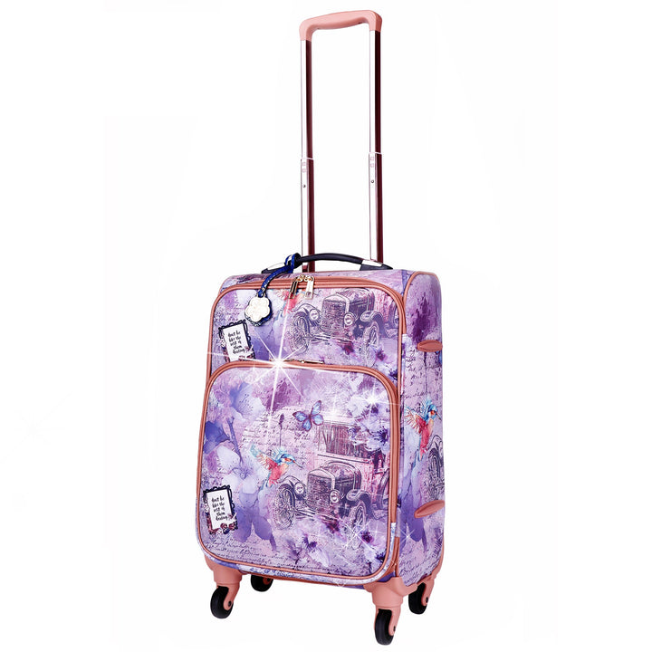 Vintage Darling Classic Travel Luggage for With Spinner