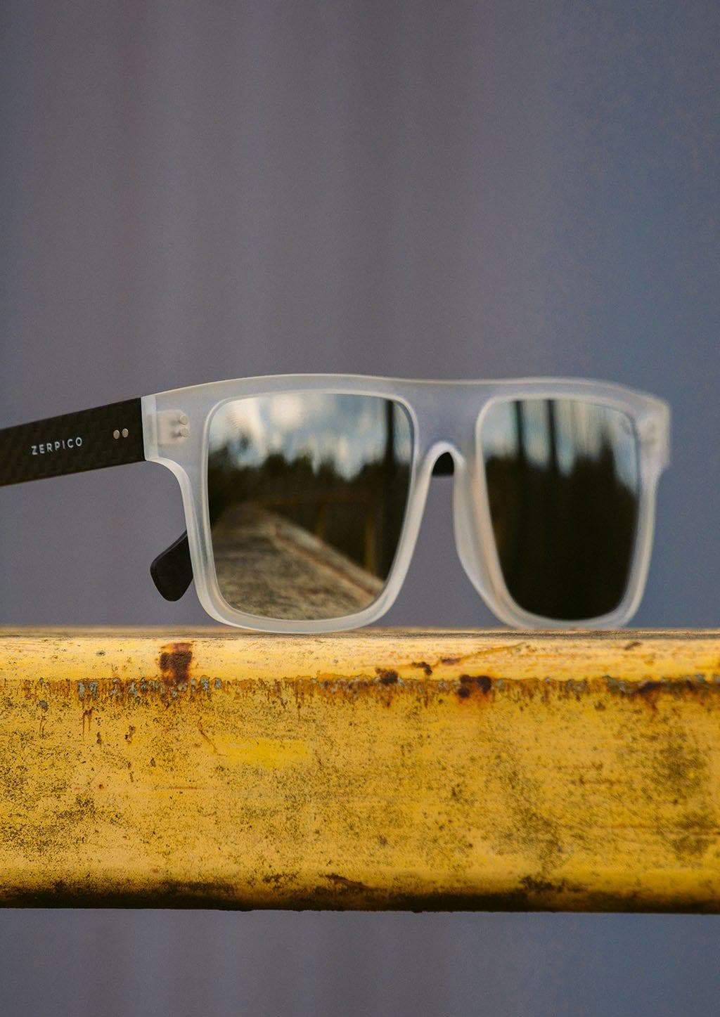 Hybrid Cubic Carbon Fiber & Acetate Sunglasses
