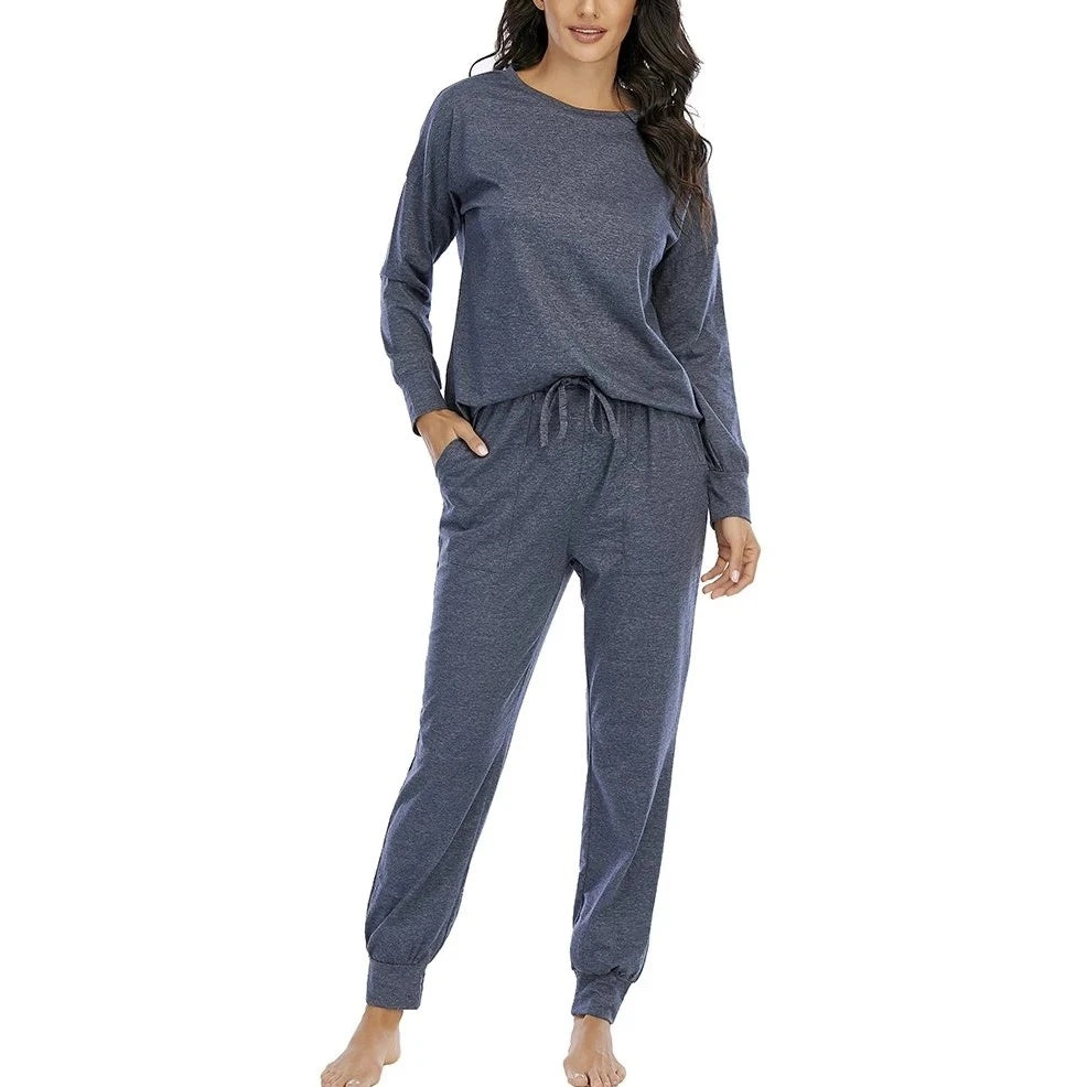 Blue Loungewear Bottom