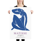 Henri Matisse Nu Bleu II (Blue Nude II) 1952 Artwork Poster