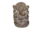 Handcrafted Sculpture Soapstone Elephant Head God Ganesha - Small