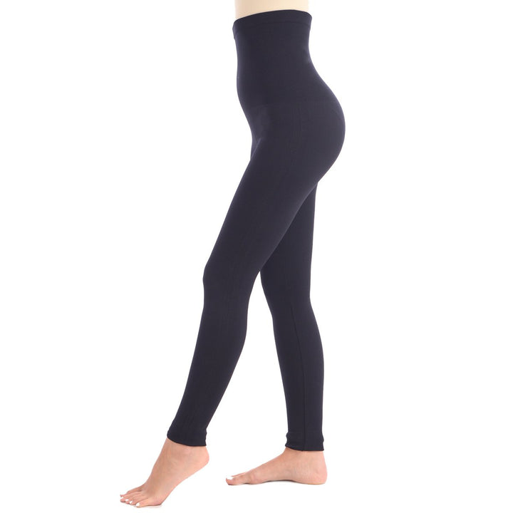 New Shaping Legging with Extra High 8" Waistband Black