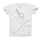 Pablo Picasso Elephant Sketch Artwork T-Shirt