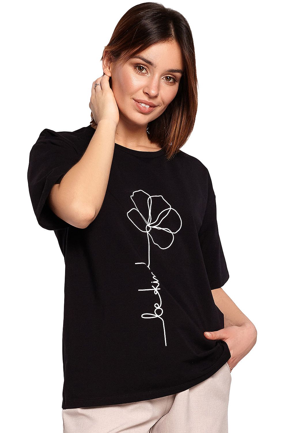 Be Kind Women's T-Shirt Black