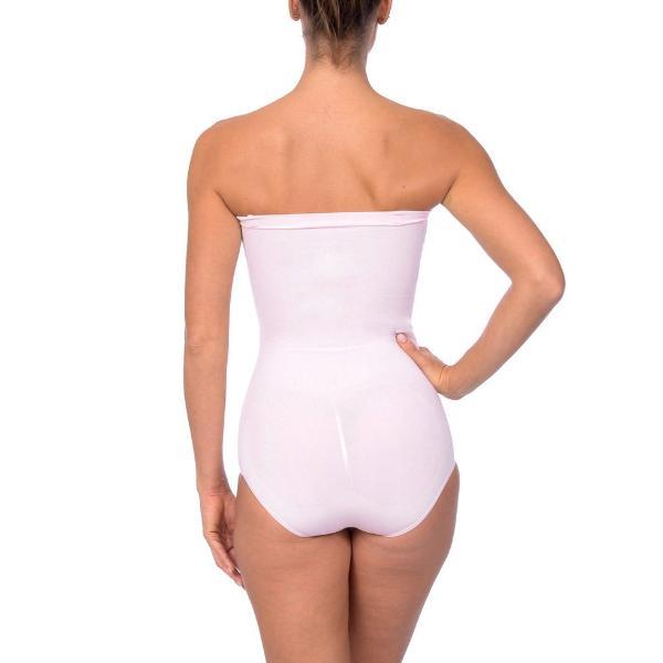 Seamless Strapless Bodysuit Pale Pink