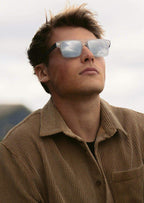 Hybrid Cubic Carbon Fiber & Acetate Sunglasses