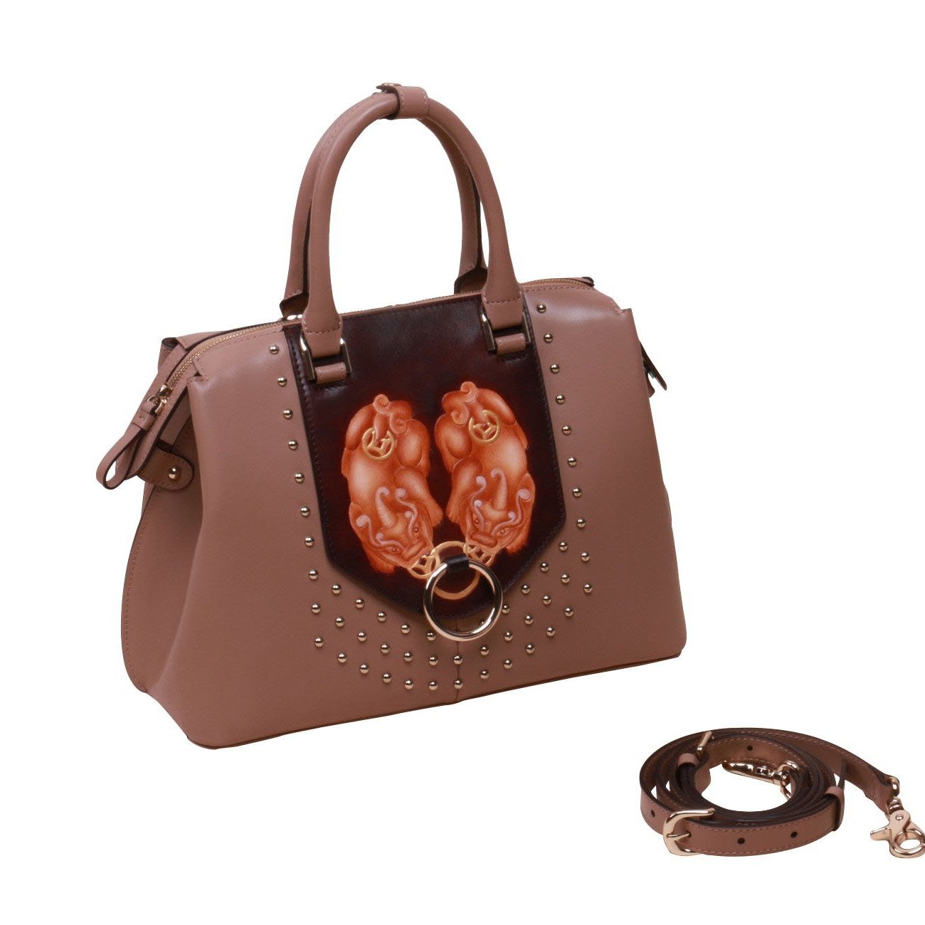 PX (PiXiu) Small Brown Satchel