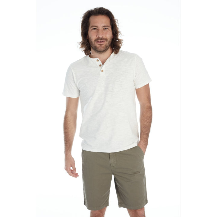 Adan Twill Shorts Military Green