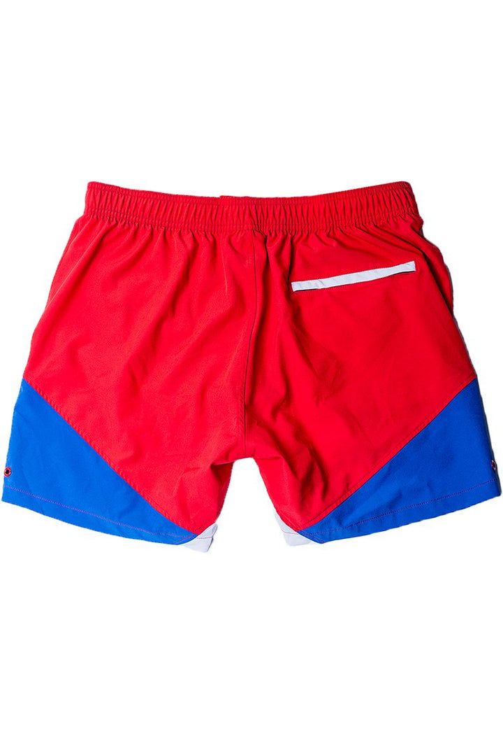 Eco-Friendly Beach Shorts "Butterfly" Side Pockets and Back Zipper Pocket
