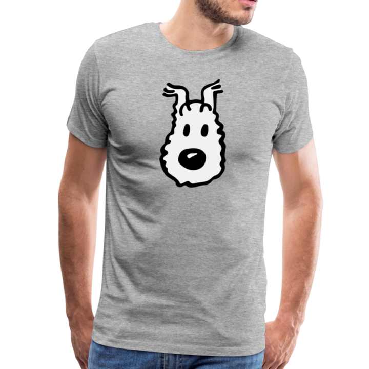 Snowy (Milou), Wire Fox Terrier From Tintin T-Shirt