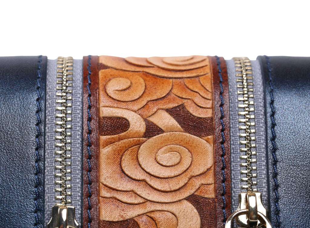 Cloud Blue Continental Purse