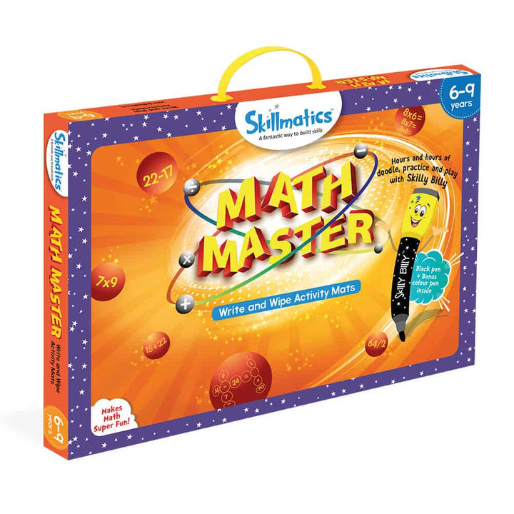 Skillmatics Math Master Educational Games for Kids (6-9)