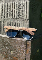 Eyewood Engraved Wooden Sunglasses | Binary