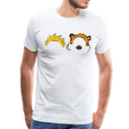 Calvin and Hobbes Faces Contour T-Shirt