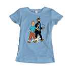 Tintin, Snowy and Captain Haddock Artwork T-Shirt
