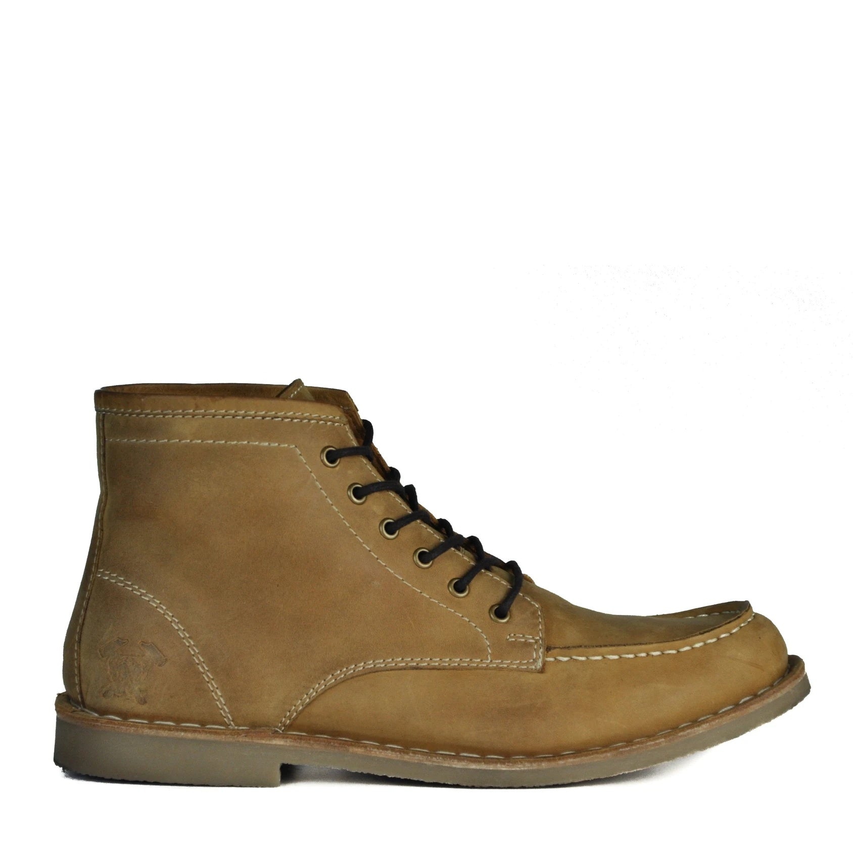 The Cooper Crazy Horse Tan Leather Boots