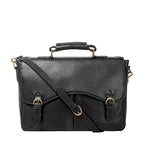 Hawkins Leather 15" Laptop Compatible Briefcase